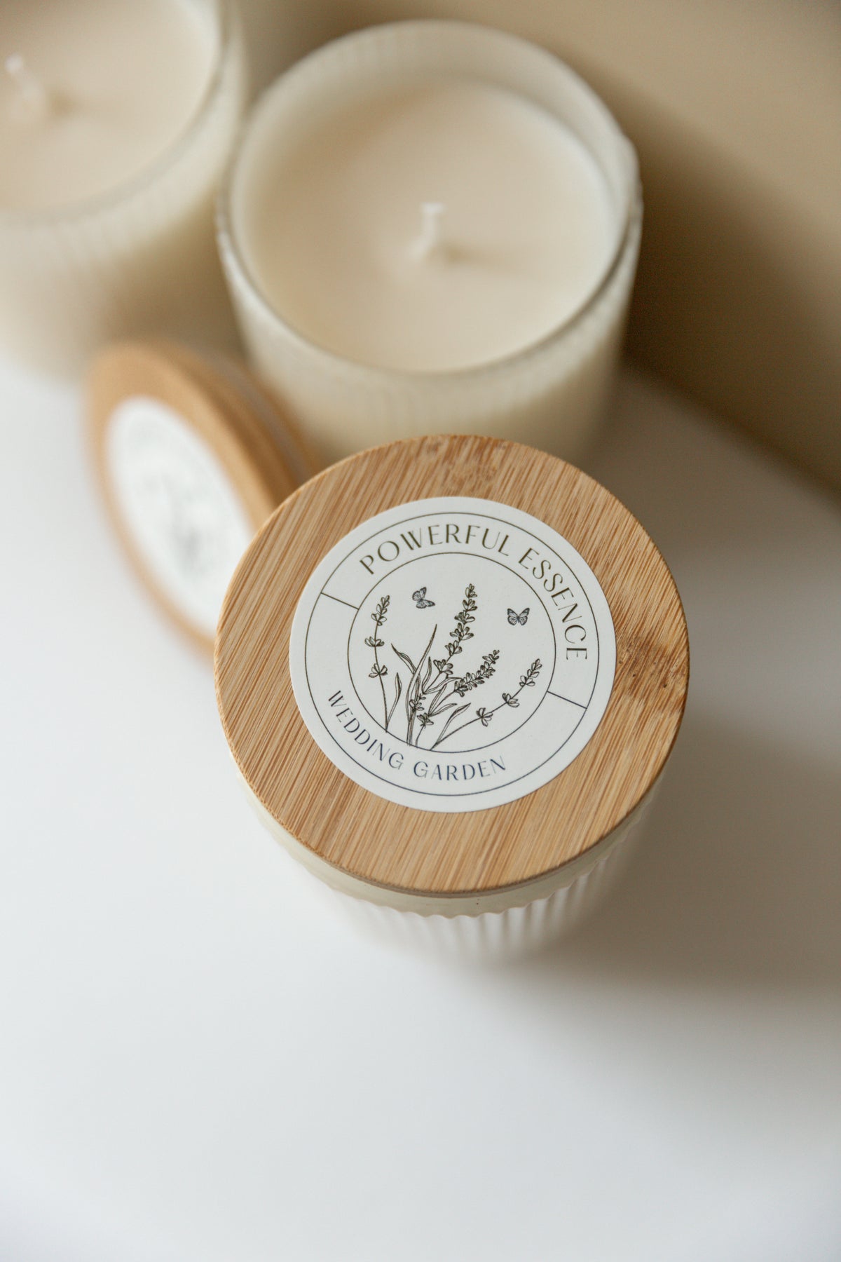Wedding Garden Candle
